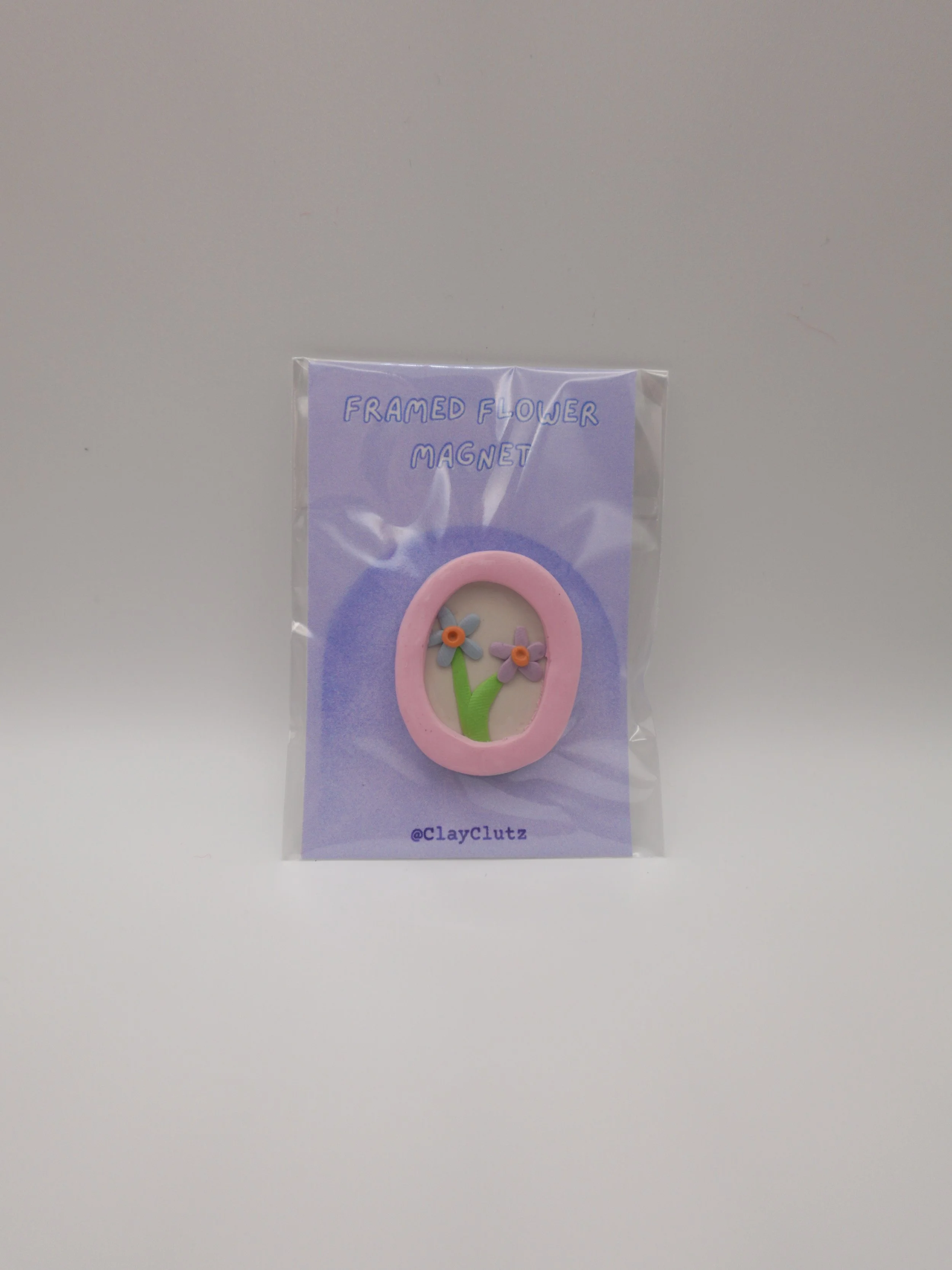 Framed Flower Magnet