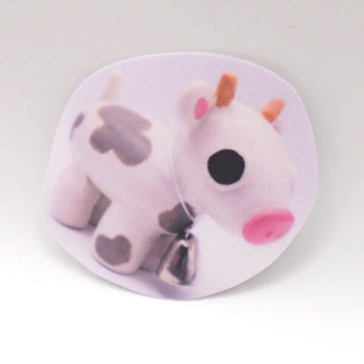 Clay Cow Sticker