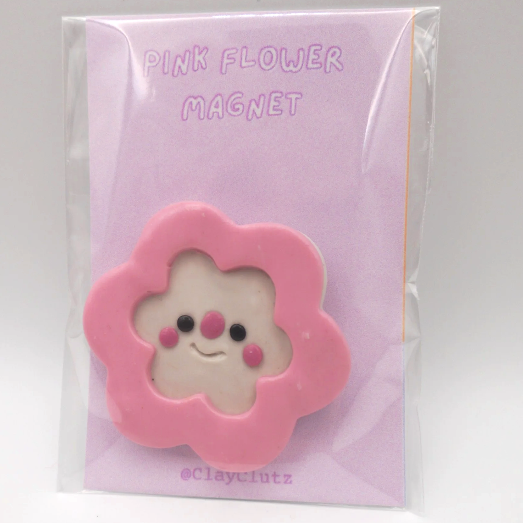 Pink Flower Magnet