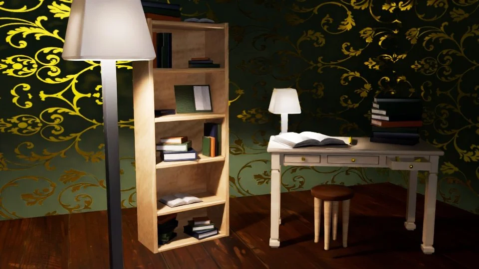 3D rendered Office