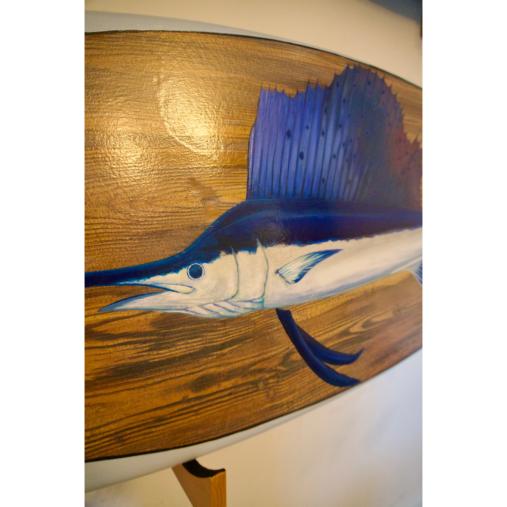 Original Sailfish Faux Teak Surfboard, No.2, 2026 