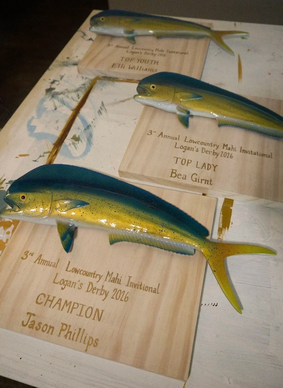 Lowcountry Mahi Invitational, First Place Award - Champion, Lady Angler, and Youth. 2026