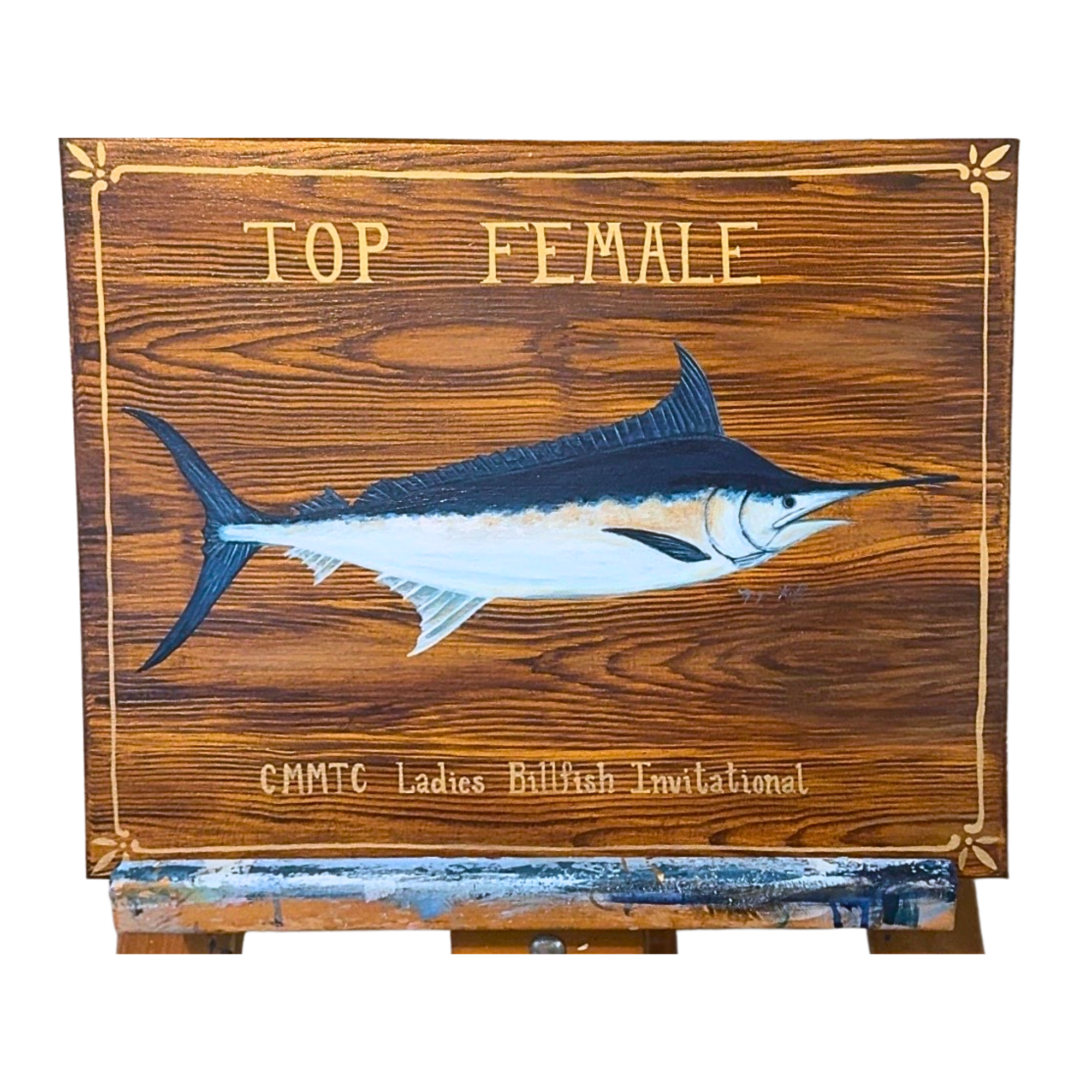 CMMTC First Place Trophies - Top Female, Heaviest Mahi, Heaviest Tuna, Youth, Large Boat, Small Boat. 2026