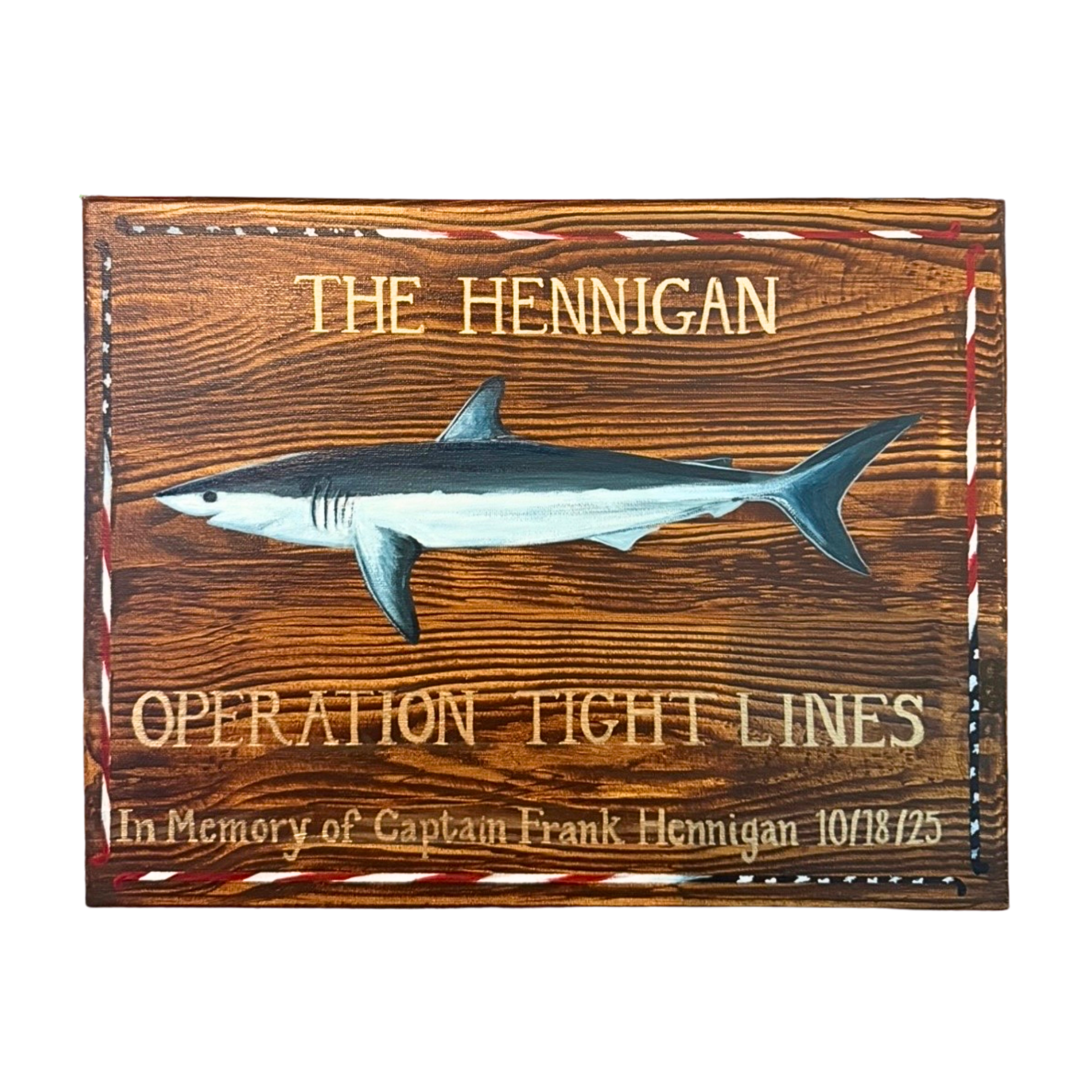Operation Tight Lines "The Hennigan" award, 2026.