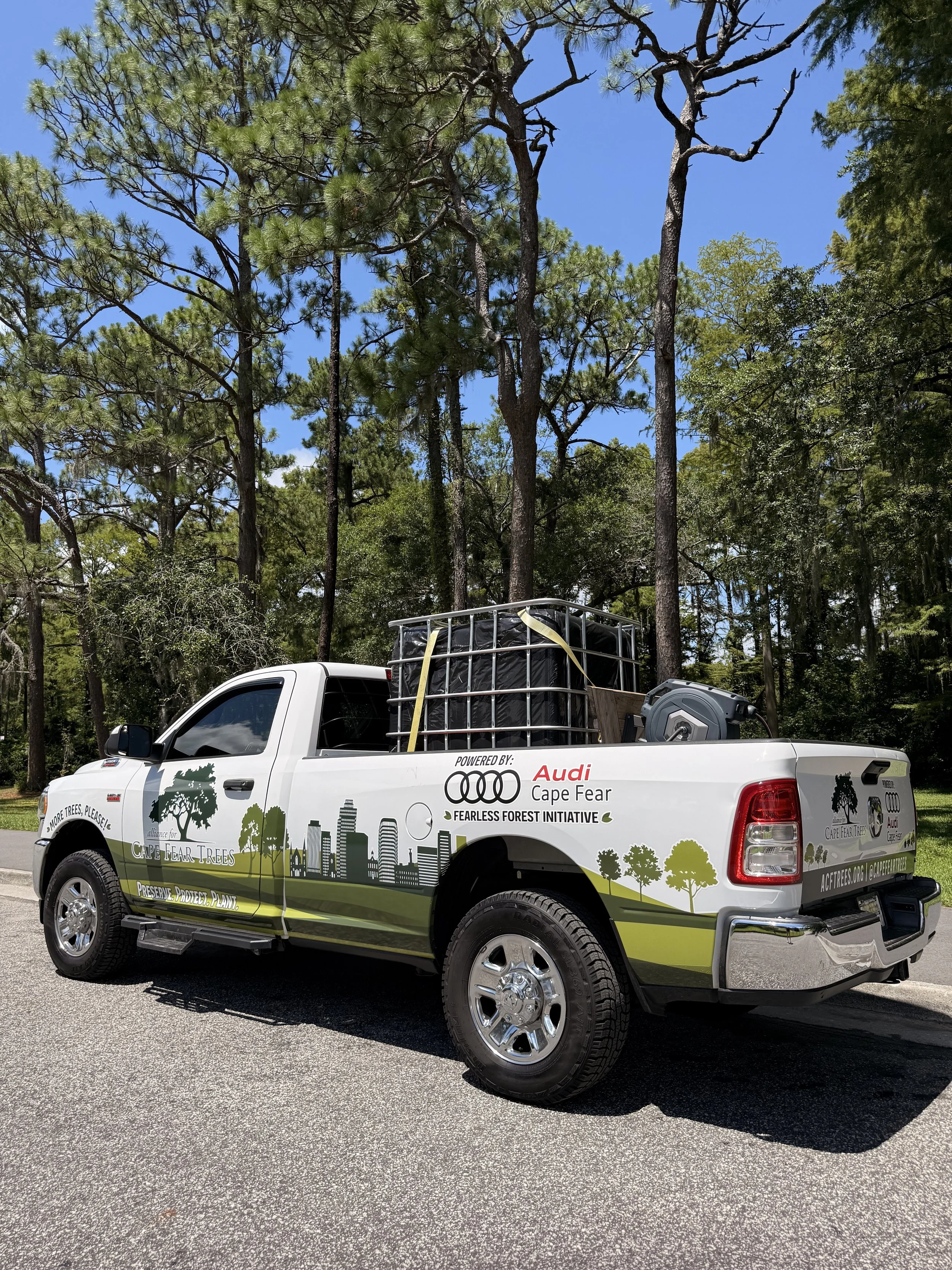 Alliance for Cape Fear Trees Makes a Splash with Their Thirst Responder