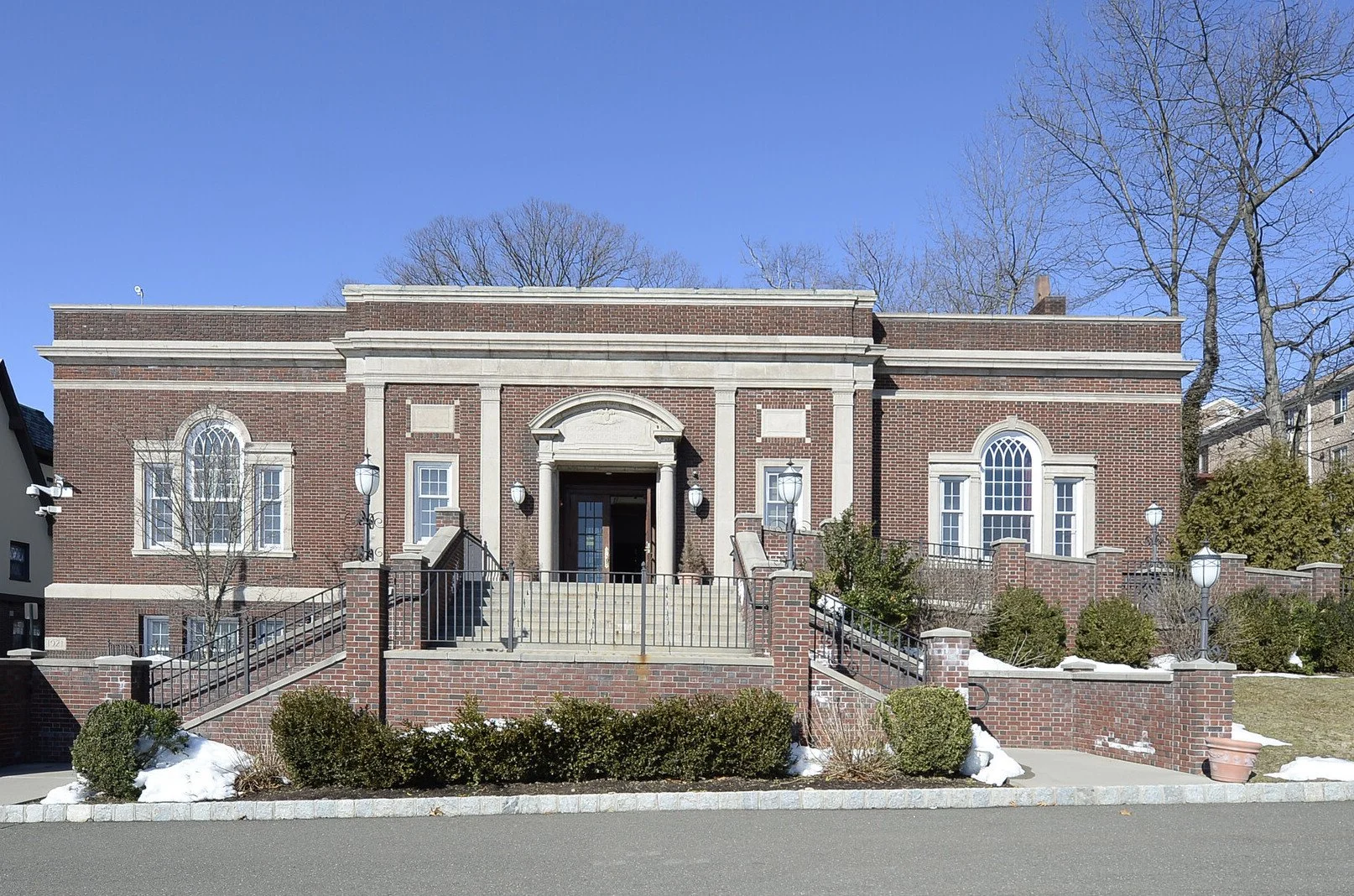 A beautifully restored library