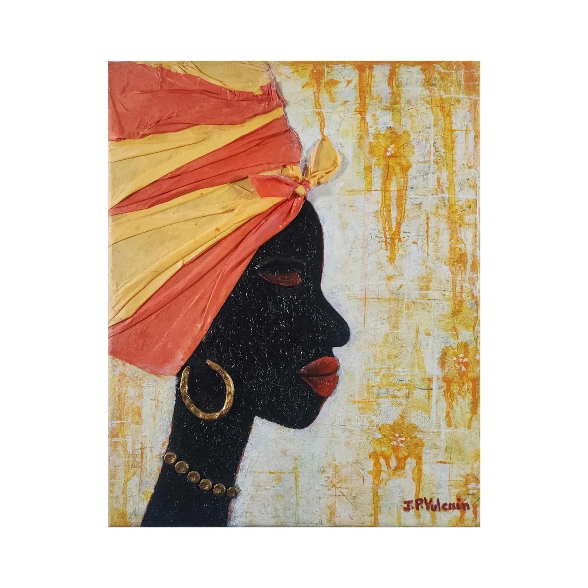 Headwrap Queen II | 16×20 in
