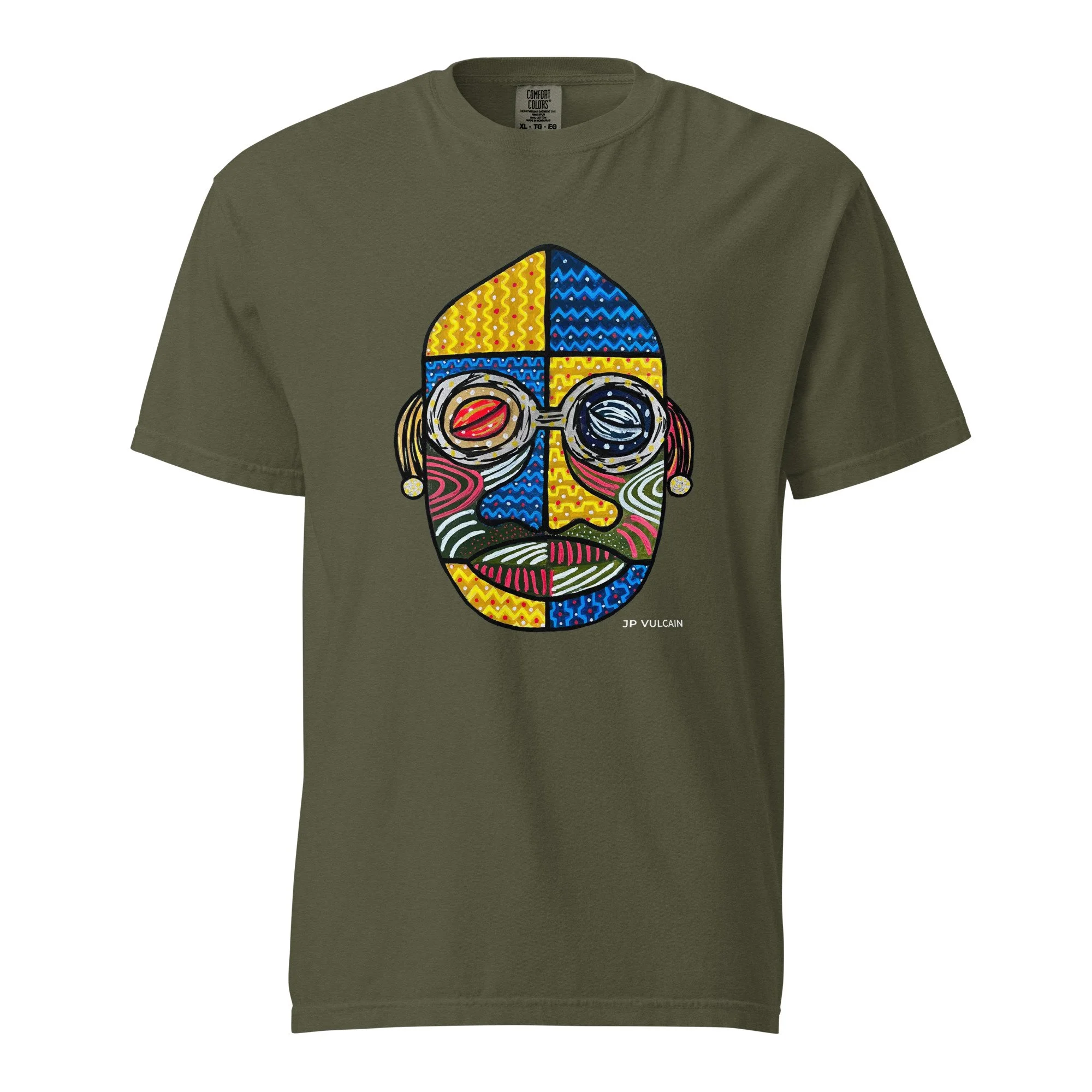 LAFRIKEN Art Tee - Heavyweight (green sage)