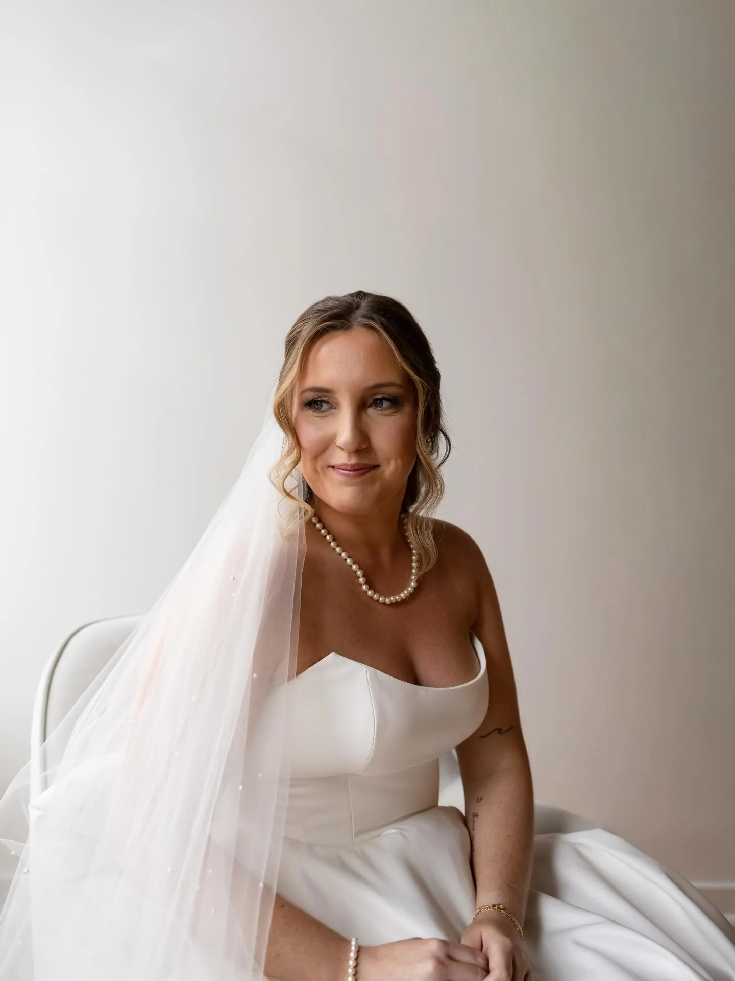 Haylee&rsquo;s bridal portraits are some of my favorite taken! So calm and collected, eager for the first look but enjoying every moment in the present 🤍
