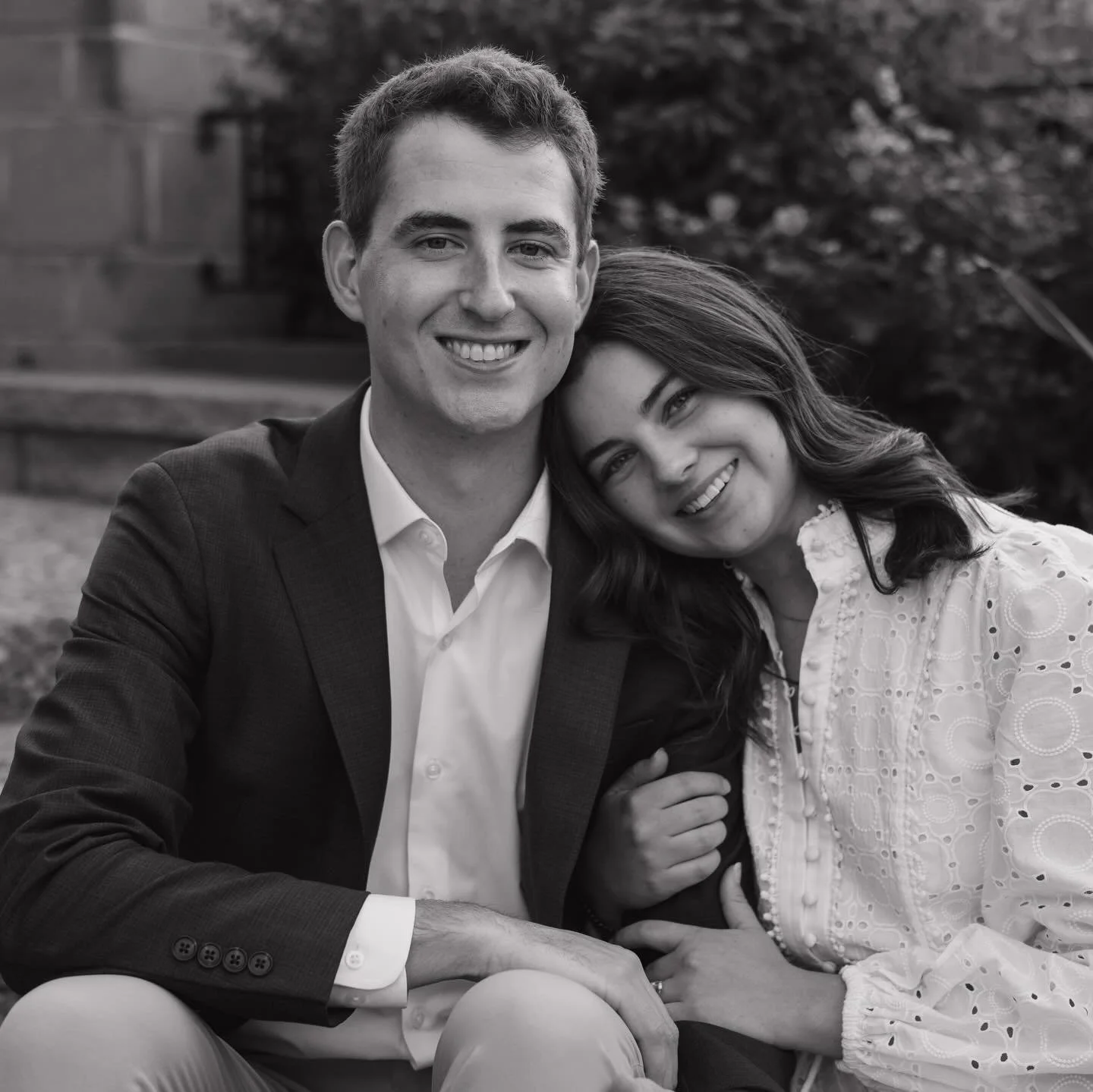 Emily &amp; Will are in the final countdown to their wedding! One month to go until they promise forever 🖤