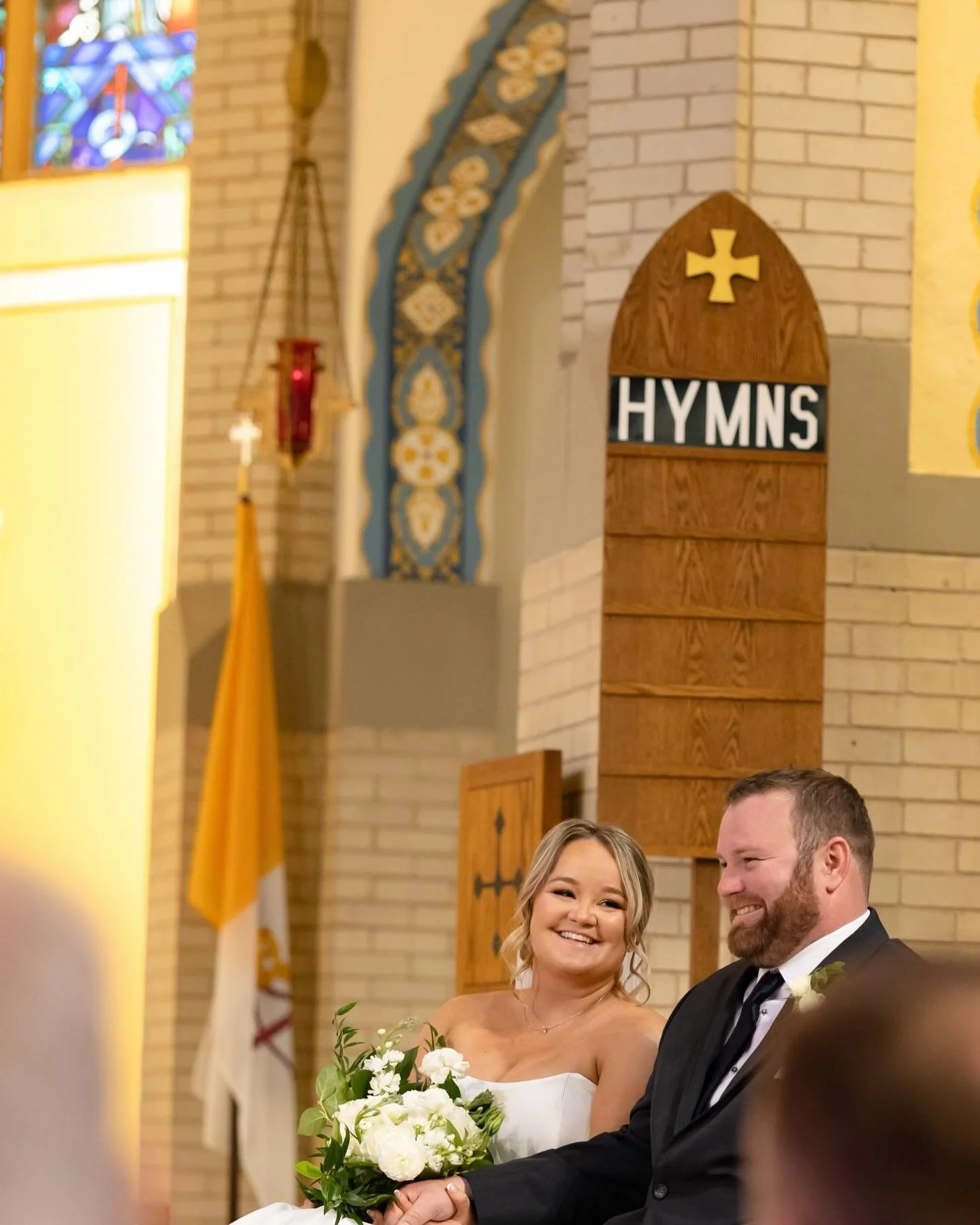 Peggy and Blake&rsquo;s day had too many good moments to fit into one post, so we&rsquo;re breaking it up.

Part 1: the ceremony ❣️