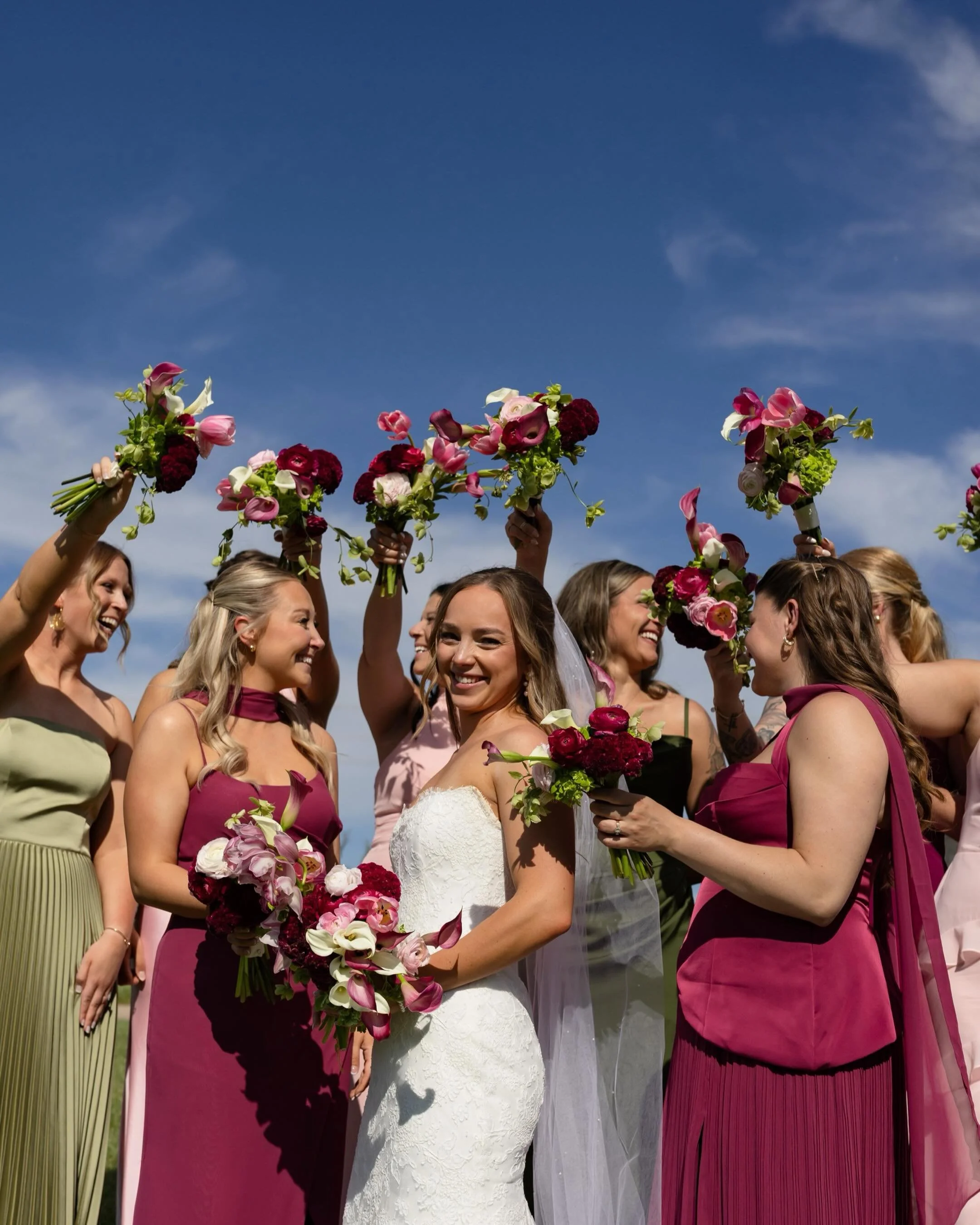 Saturday felt like nothing but magic ✨

Tori &amp; Blake had the most beautiful weather, stunning florals, and the sweetest group of people surrounding them all day long. Every detail felt intentional, but the moments in between ended up being my fav