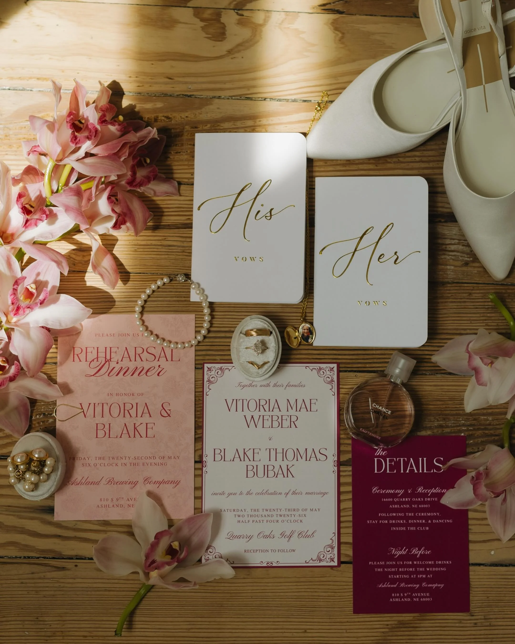 The prettiest details to start Tori &amp; Blake&rsquo;s day ✨