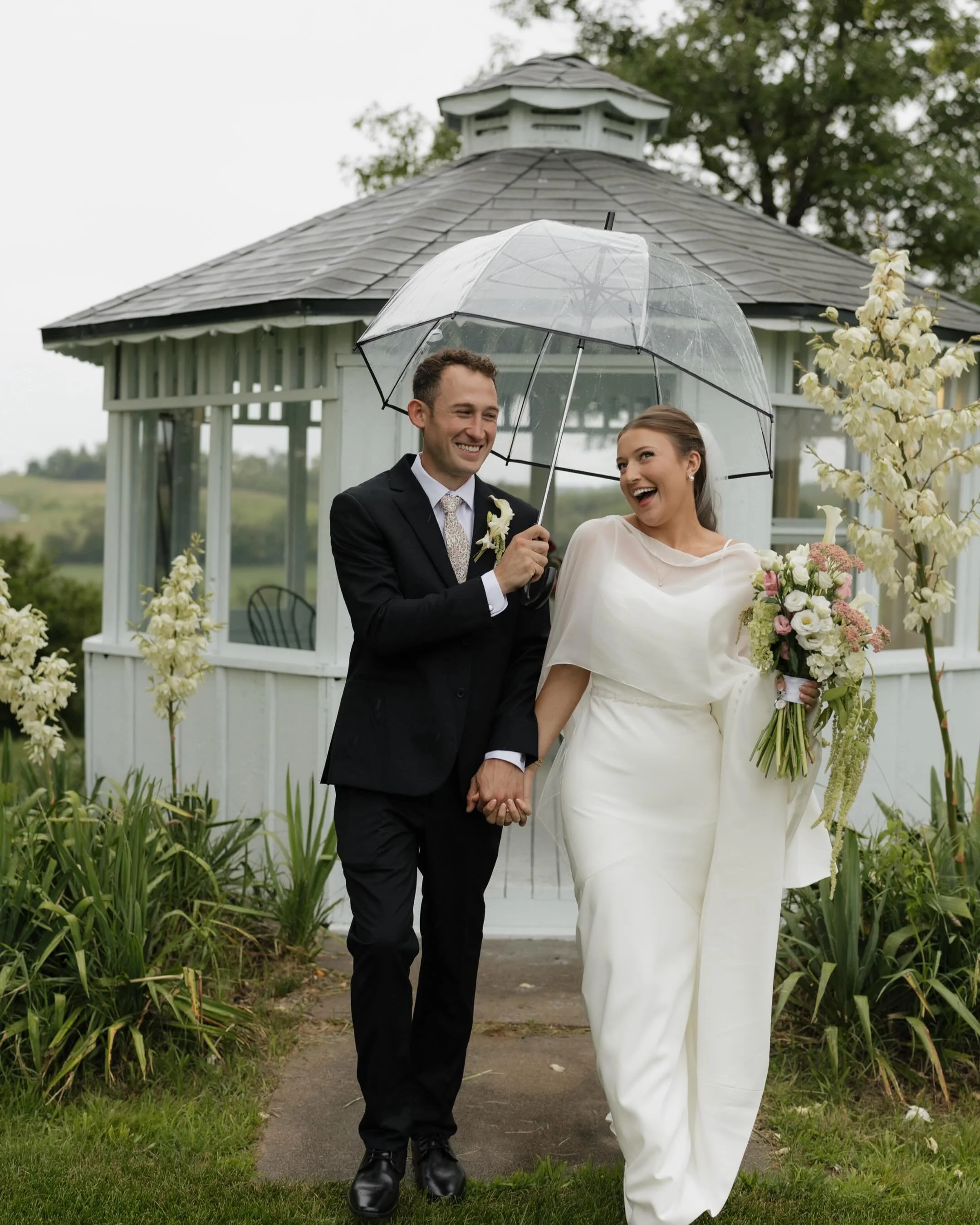 They say rain on your wedding day is good luck&hellip; Ashley &amp; Manny must have hit the jackpot.

What started as a little rain turned into a full on downpour but somehow that only made the day feel more romantic.

A reminder that the best weddin