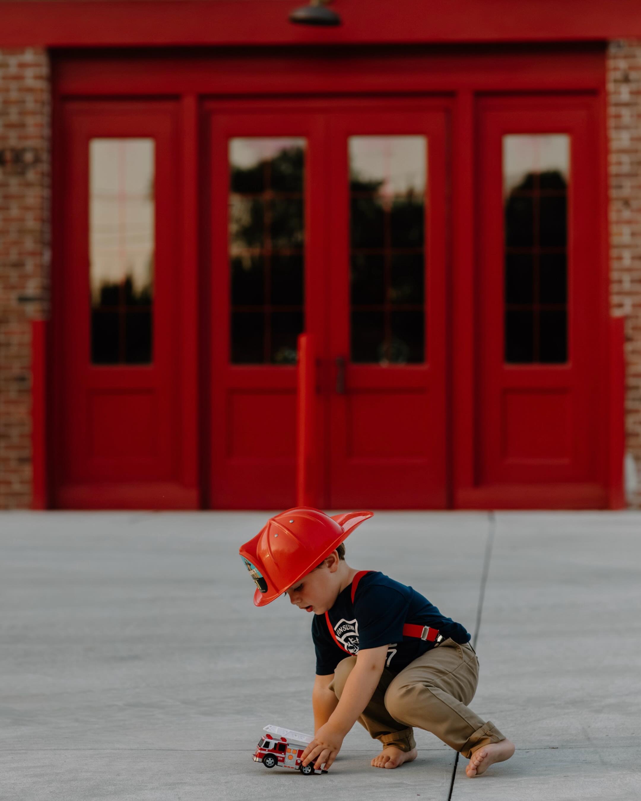 This little firefighter turned 5 yesterday and my heart just can&rsquo;t take it. I had to reshare these birthday pictures from a few years ago when our dates consisted of visiting different fire stations around town and knowing each stations numbers