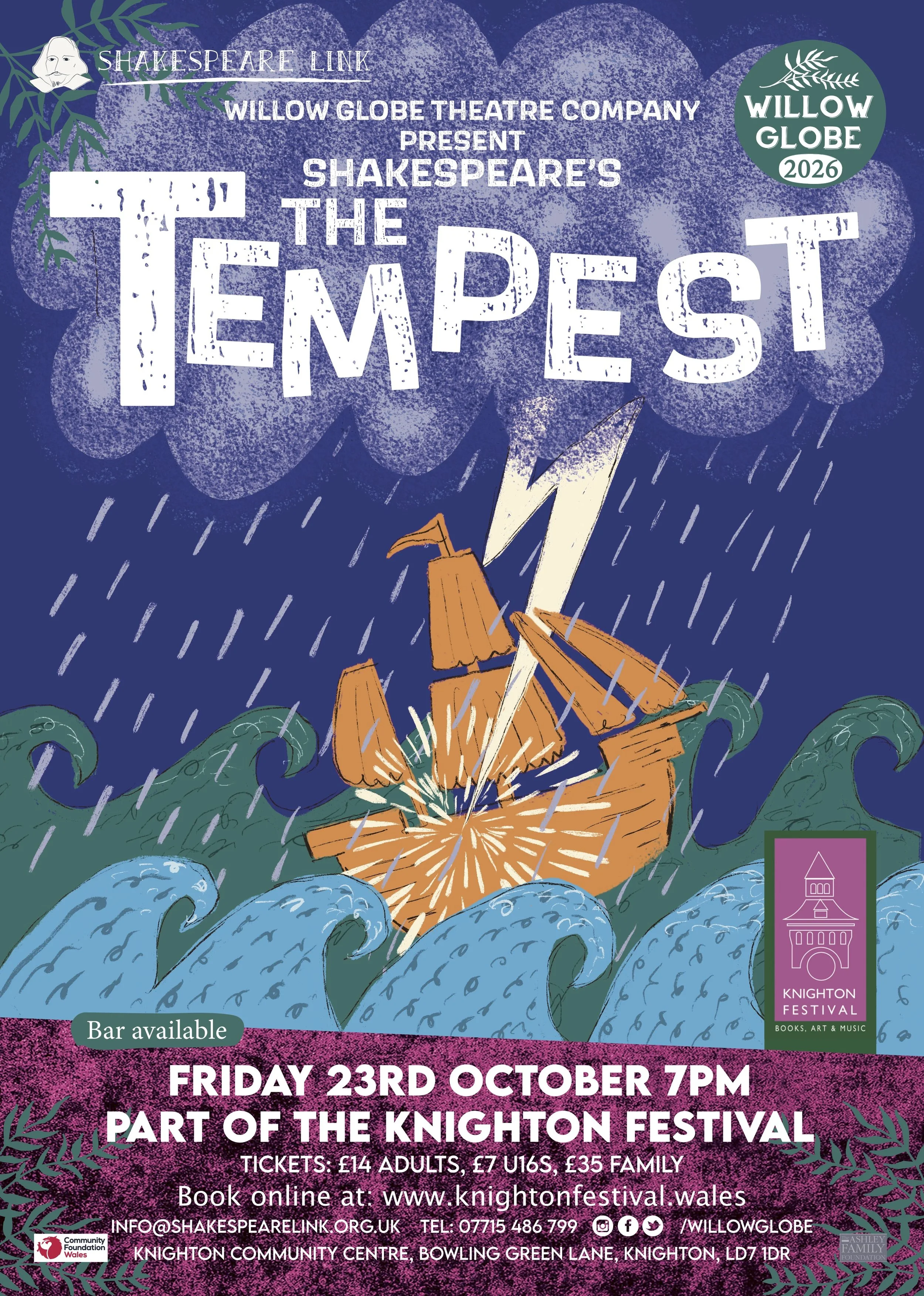 The Tempest - Willow Globe Theatre Company at Knighton  Festival