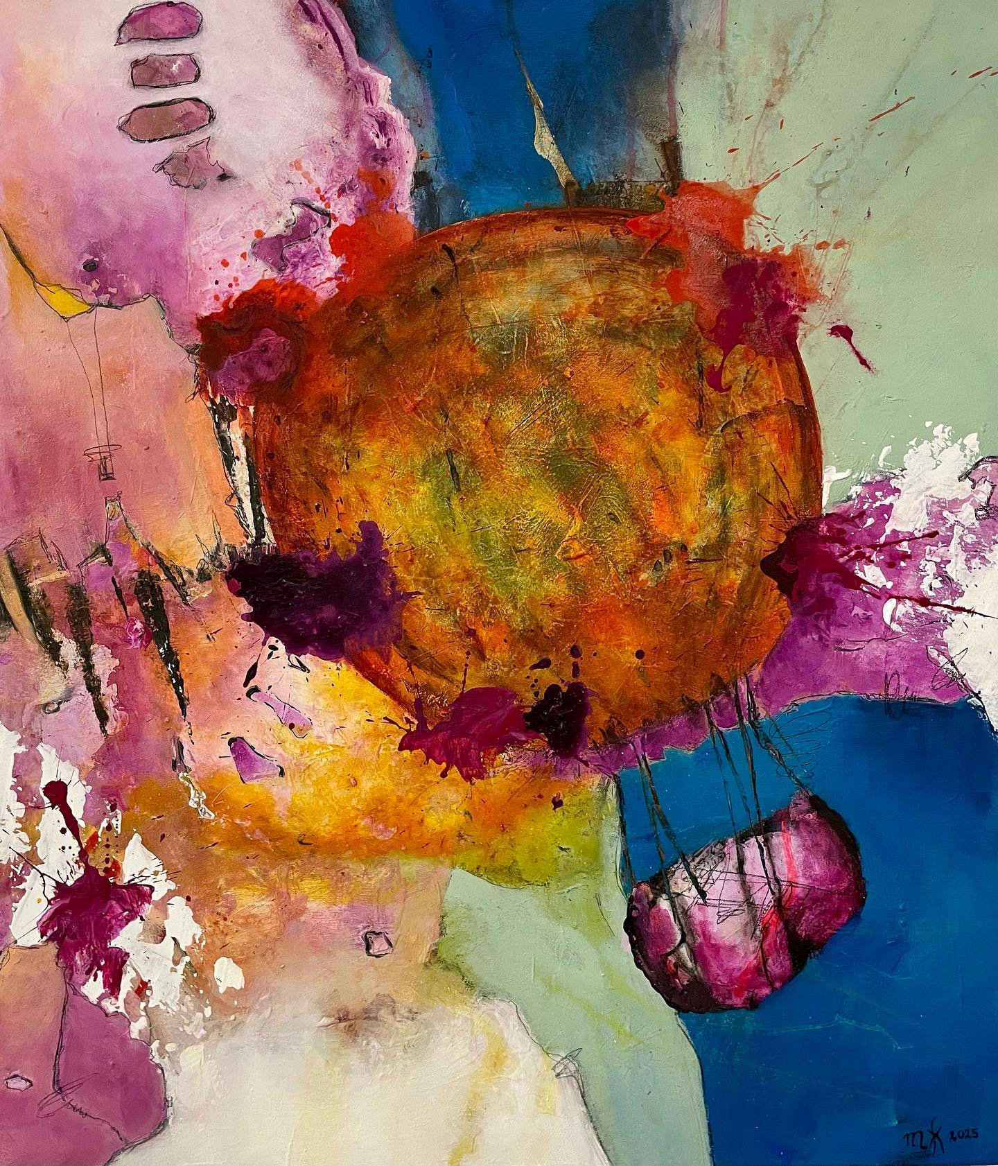 &bdquo;Zwischen Himmel und Erde&ldquo;
60 x 70 cm, wei&szlig;er Holzrahmen 

#InteriorDesign #ArtCollectors #ArtLovers #ArtForSale #uniqueart #Creativity #abstractart #abstractpainting #BuyArtOnline #ContemporaryArt #modernart #AbstractExpressionism