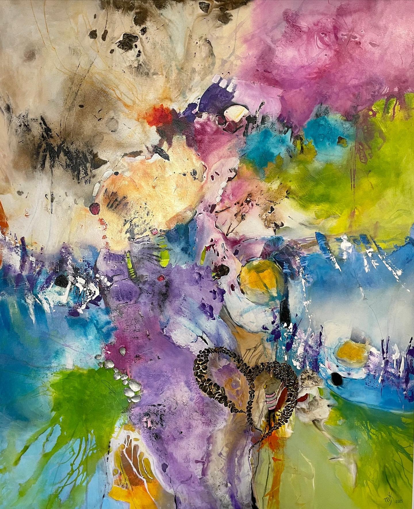 Geburtstags&uuml;berraschung!!! 💝🎉🎁🎈🎈🎈

Dieses Bild &bdquo;Happiness&ldquo; ist eine Auftragsarbeit f&uuml;r einen runden Geburtstag, mit viel Liebe und Herz gestaltet. Ich hoffe, dieses Kunstwerk bringt viel Freude in euer Heim! 

#InteriorDes