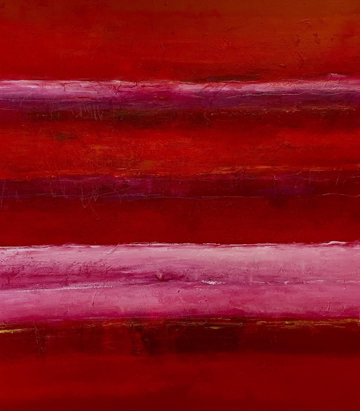 DAS STILLE ROT, 60 x 70 cm, 2026

Mein erstes Bild in 2026 &hellip; sehr gl&uuml;cklich, nach der Weihnachtspause endlich wieder im Atelier zu sein! 

#abstractpainting 
#contemporyart
#austrianartist
#artstudio
#newpainting
#originalart
#colourfular