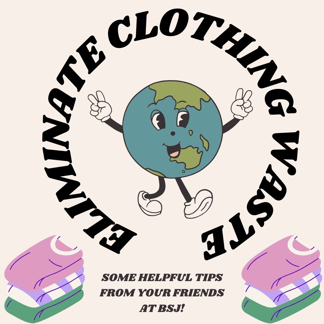 Happy Earth Day! Check out these helpful tips for eliminating clothing waste this Earth Day! 
.
.
Thank you for supporting our local artists who use thrifted and recycled materials!
.
.
Comment your favorite sustainable artists and any other suggesti