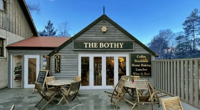 image of the bothy cafe in braemar