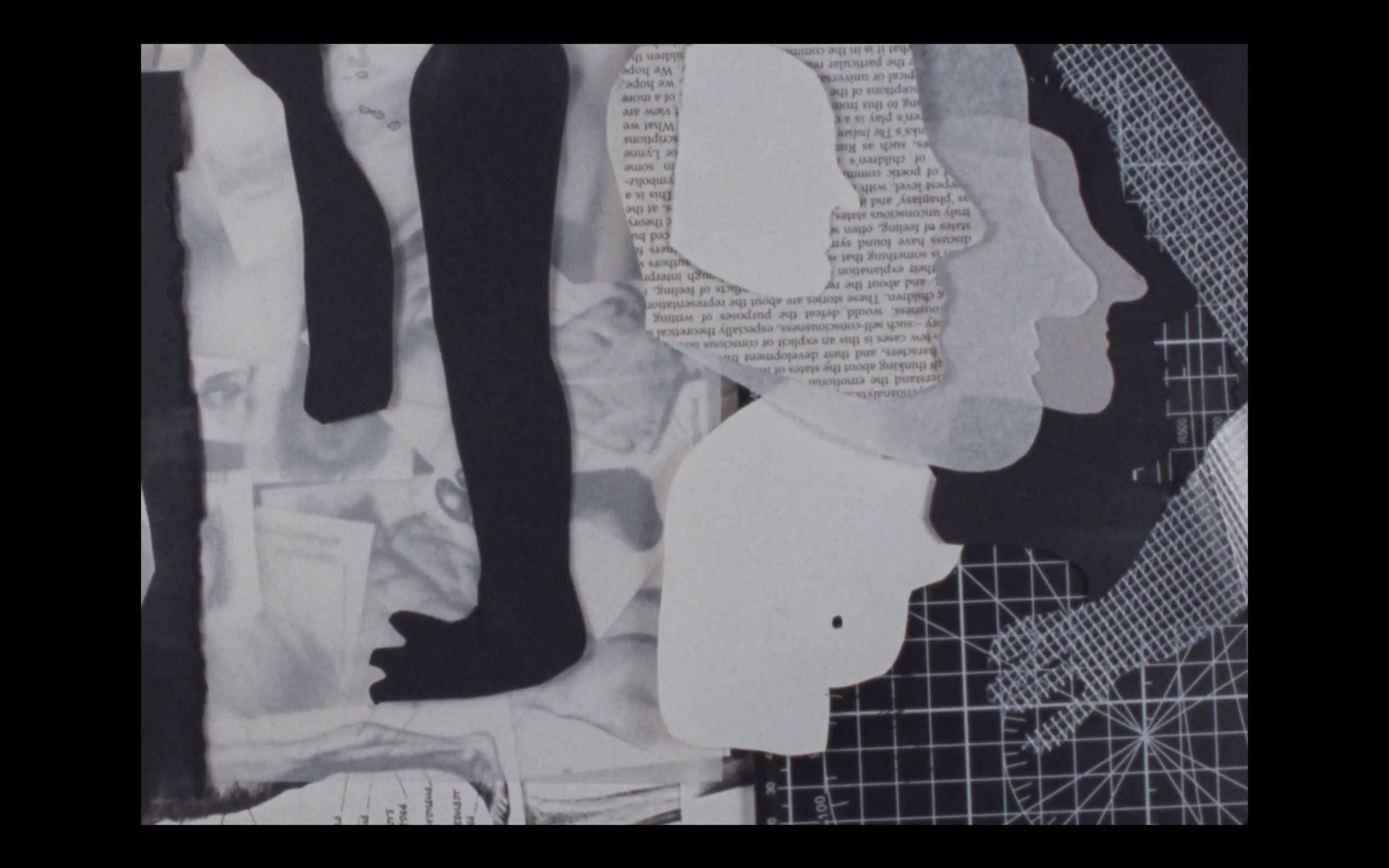 Cut out of legs from animation made by Mathilde Brandi