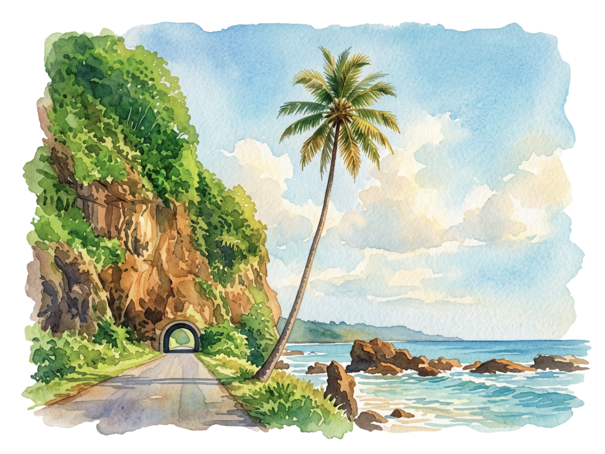 Randonnées au nord de São Tomé