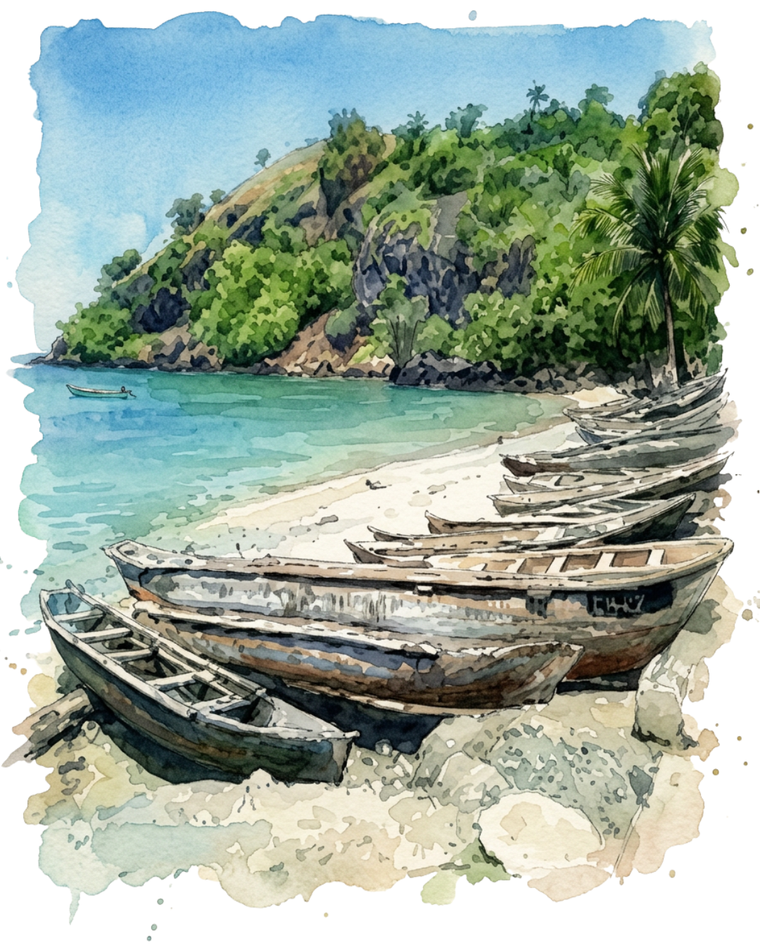 Randonnée - Les plages secrètes du nord - Sao Tomé