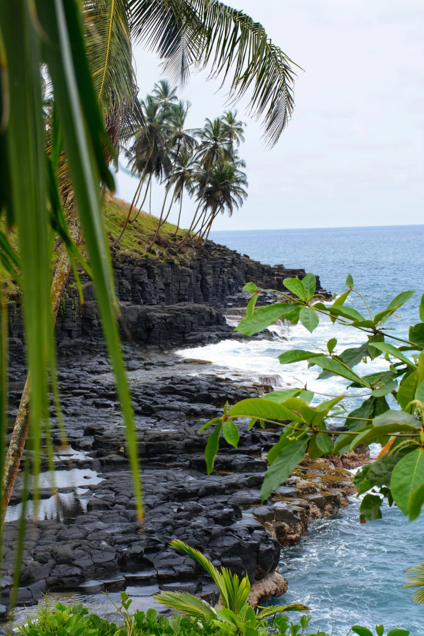 Roche volacanique - Trek randonnée Sao Tomé