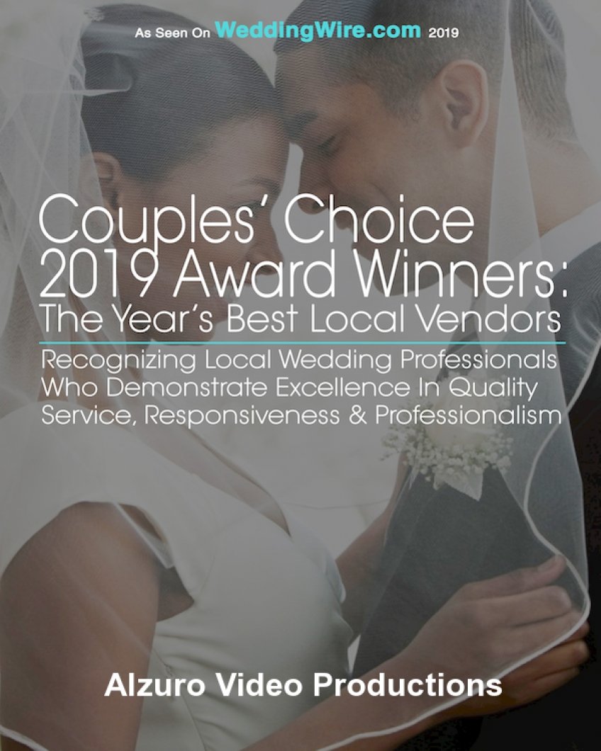 Alzuro Video Productions - WeddingWire Couple's Choice Award
