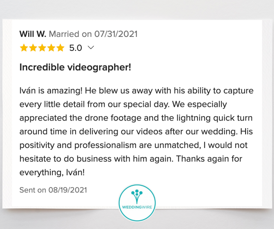 WeddingWire  Reviews - Alzuro Video Production 6.png