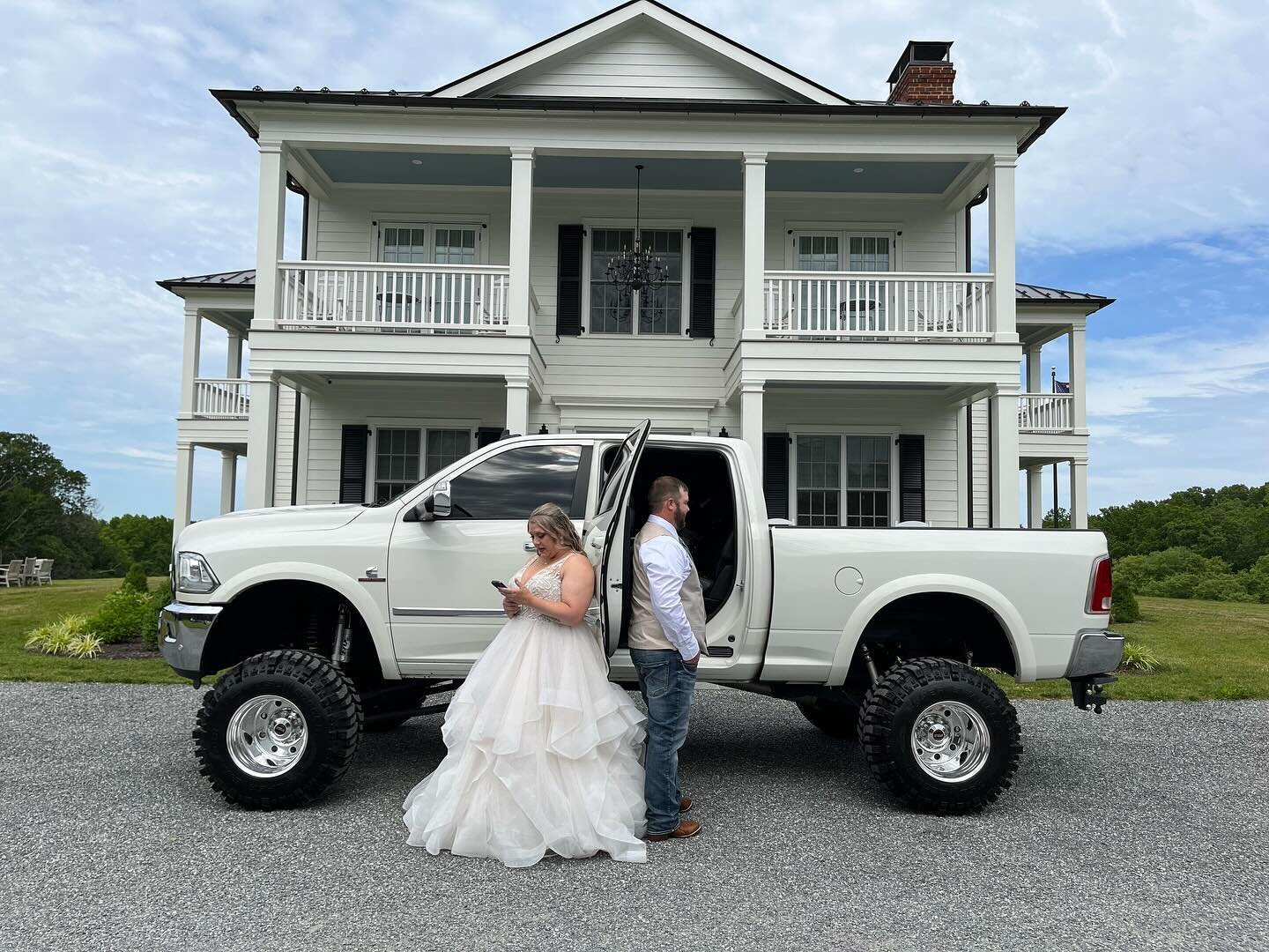 Me
My girl
&amp; my truck