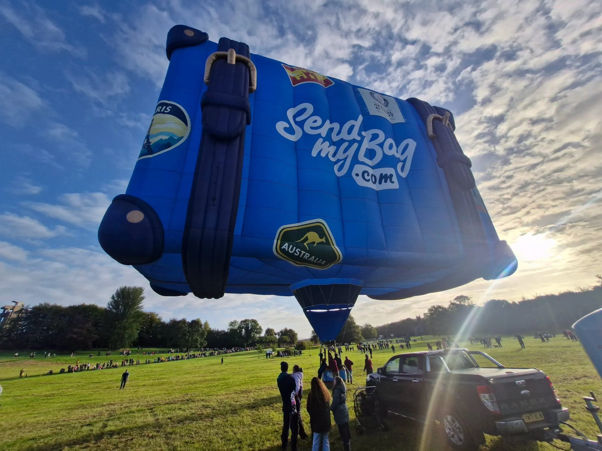Special shape advertising hot air balloon