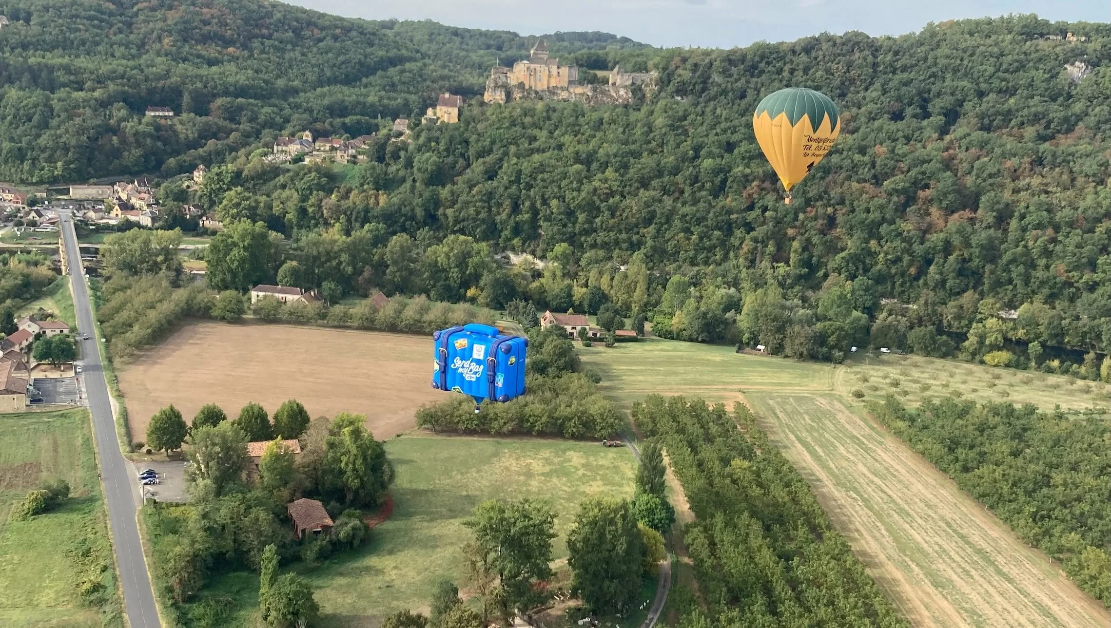 Special shape advertising hot air balloon
