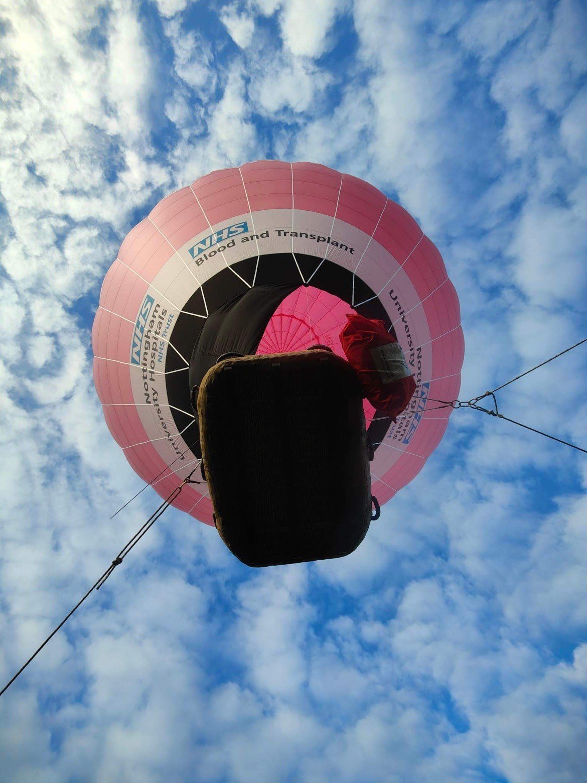 G-ORGN Hot air balloon advertising