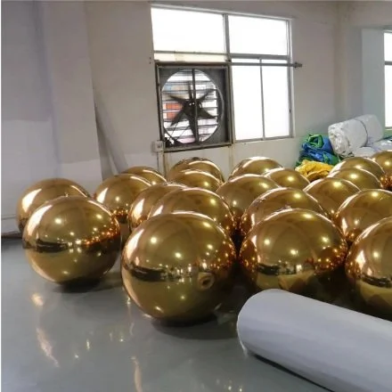 Inflatable Gold Mirror Ball 1.5m