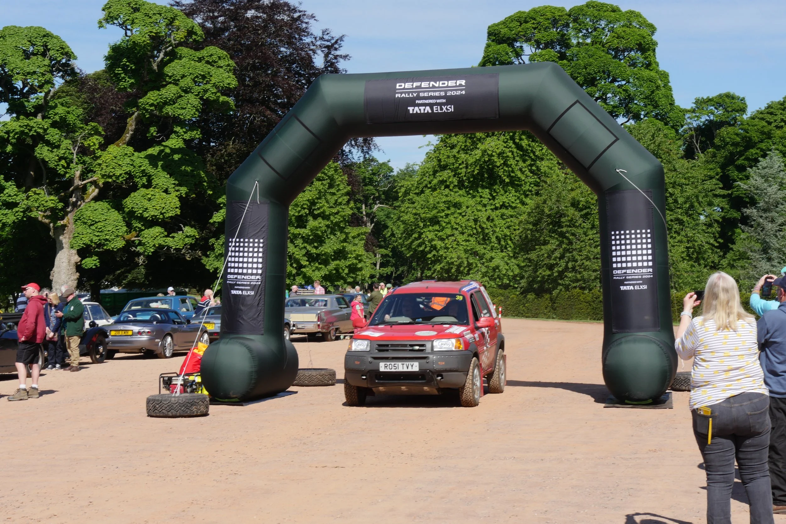Bowler Motors Bespoke Inflatable Arch