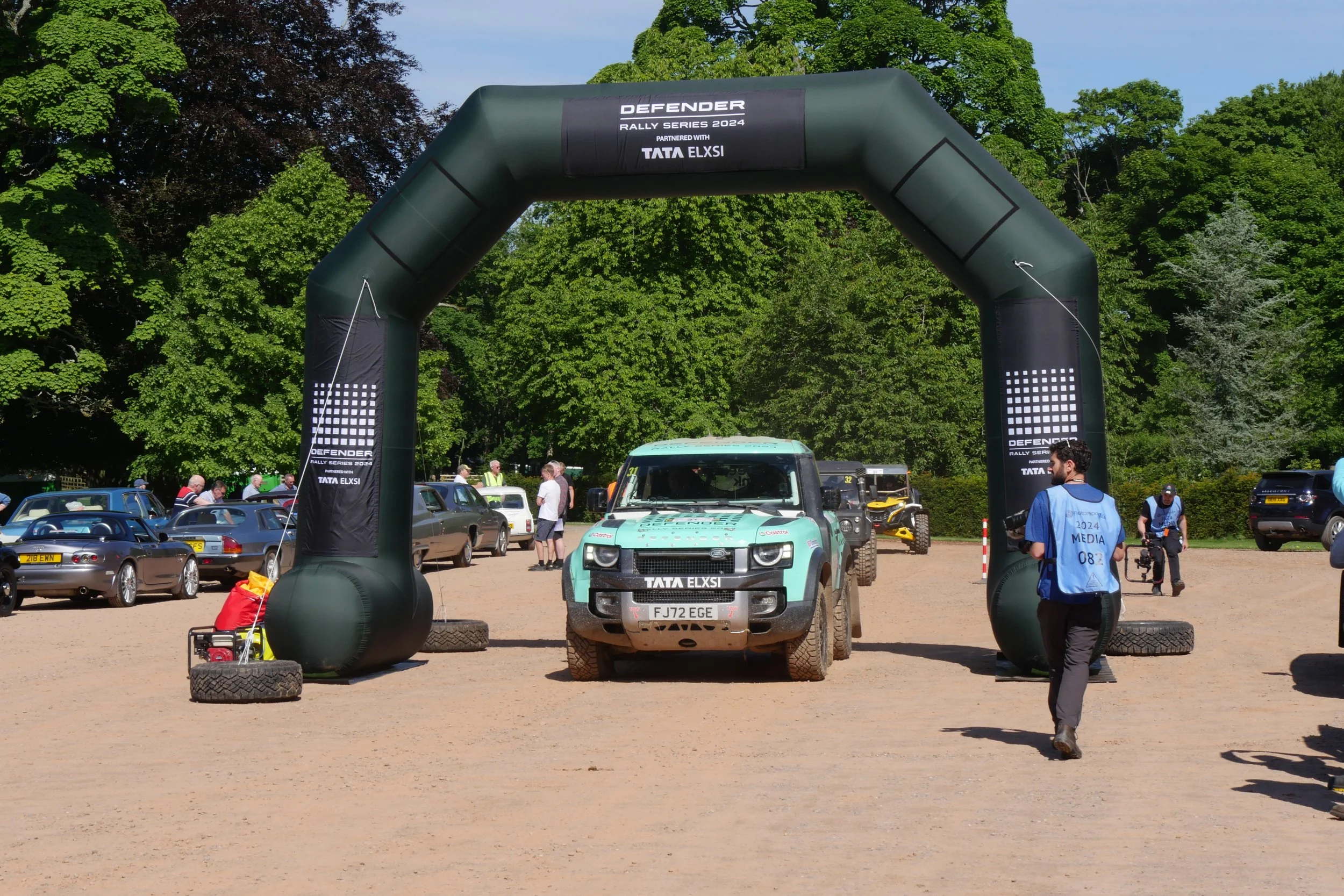 Bowler Motors Bespoke Inflatable Arch