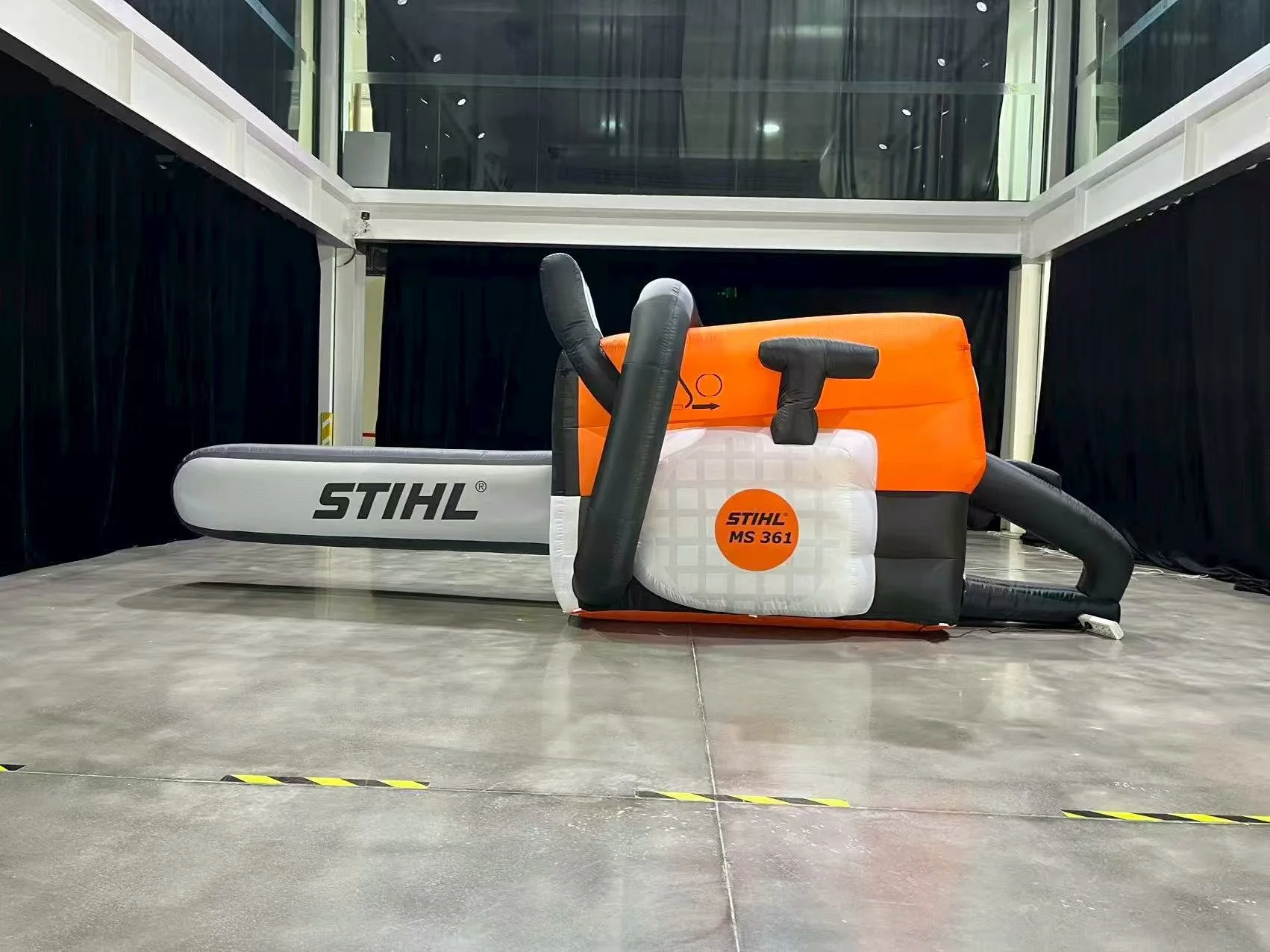 Giant Inflatable Chainsaw for ITS