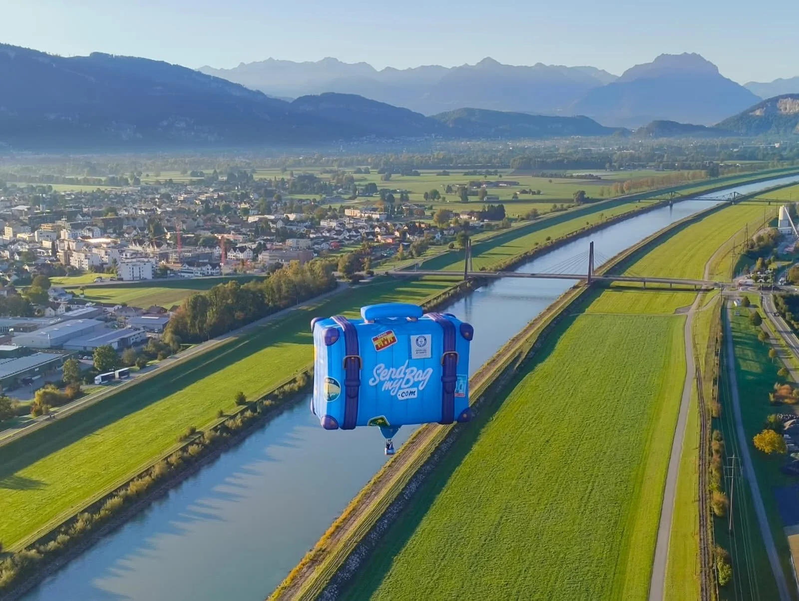 Special shape advertising hot air balloon