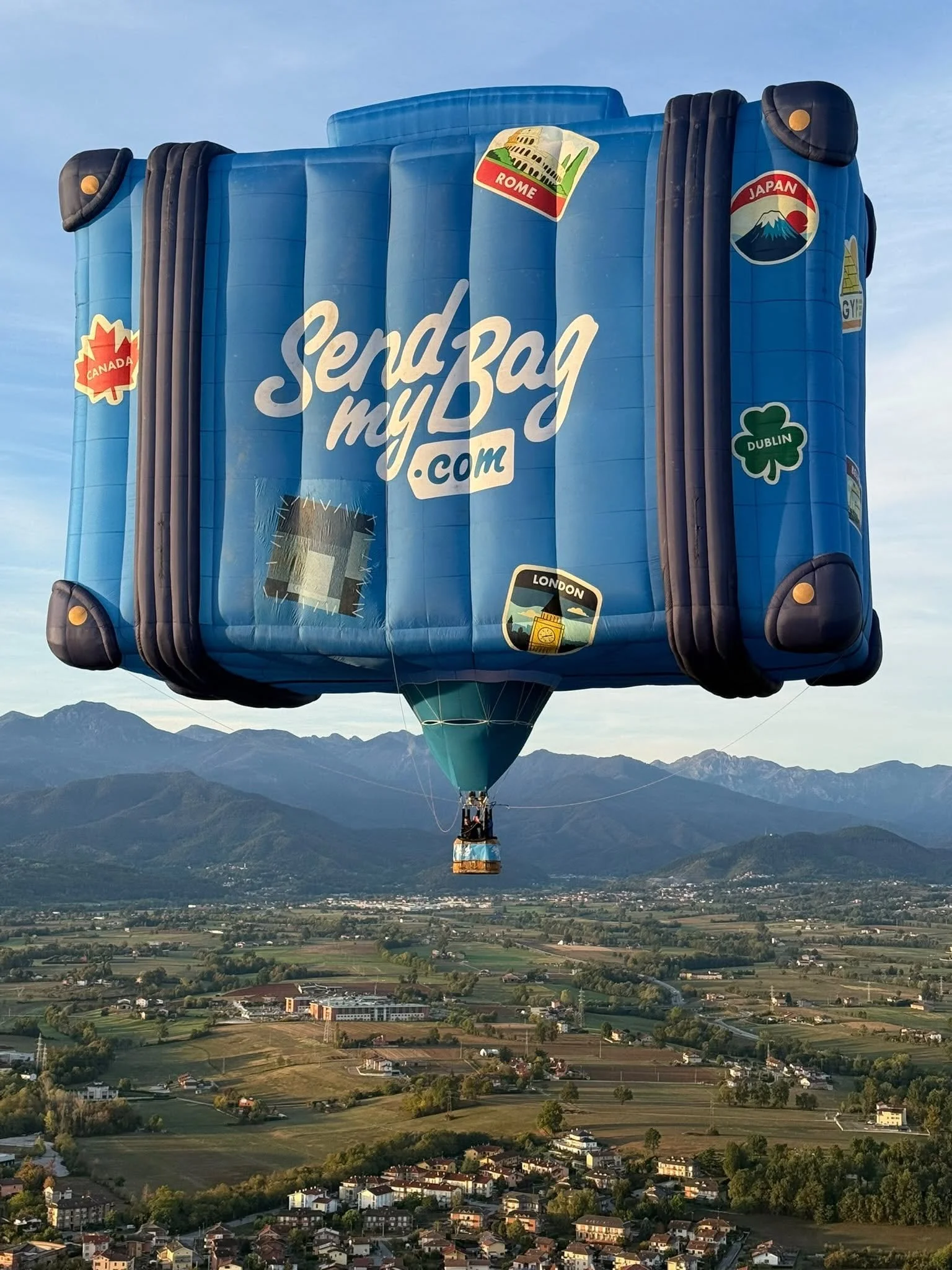 Special shape advertising hot air balloon