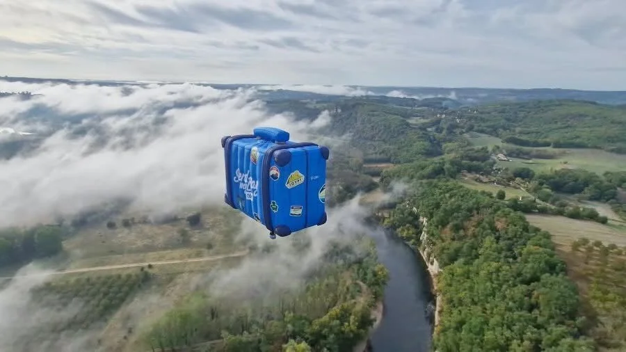 Special shape advertising hot air balloon