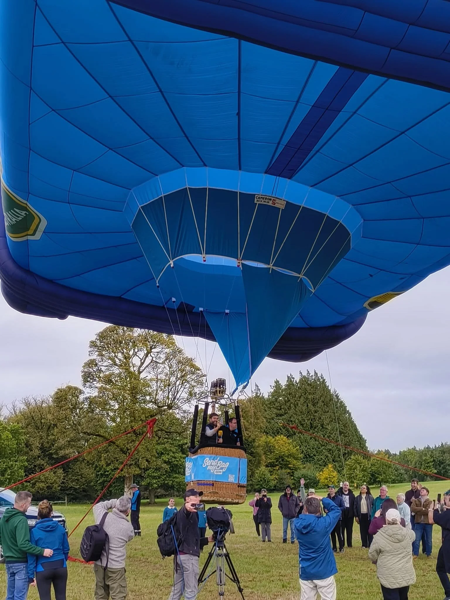 Special shape advertising hot air balloon