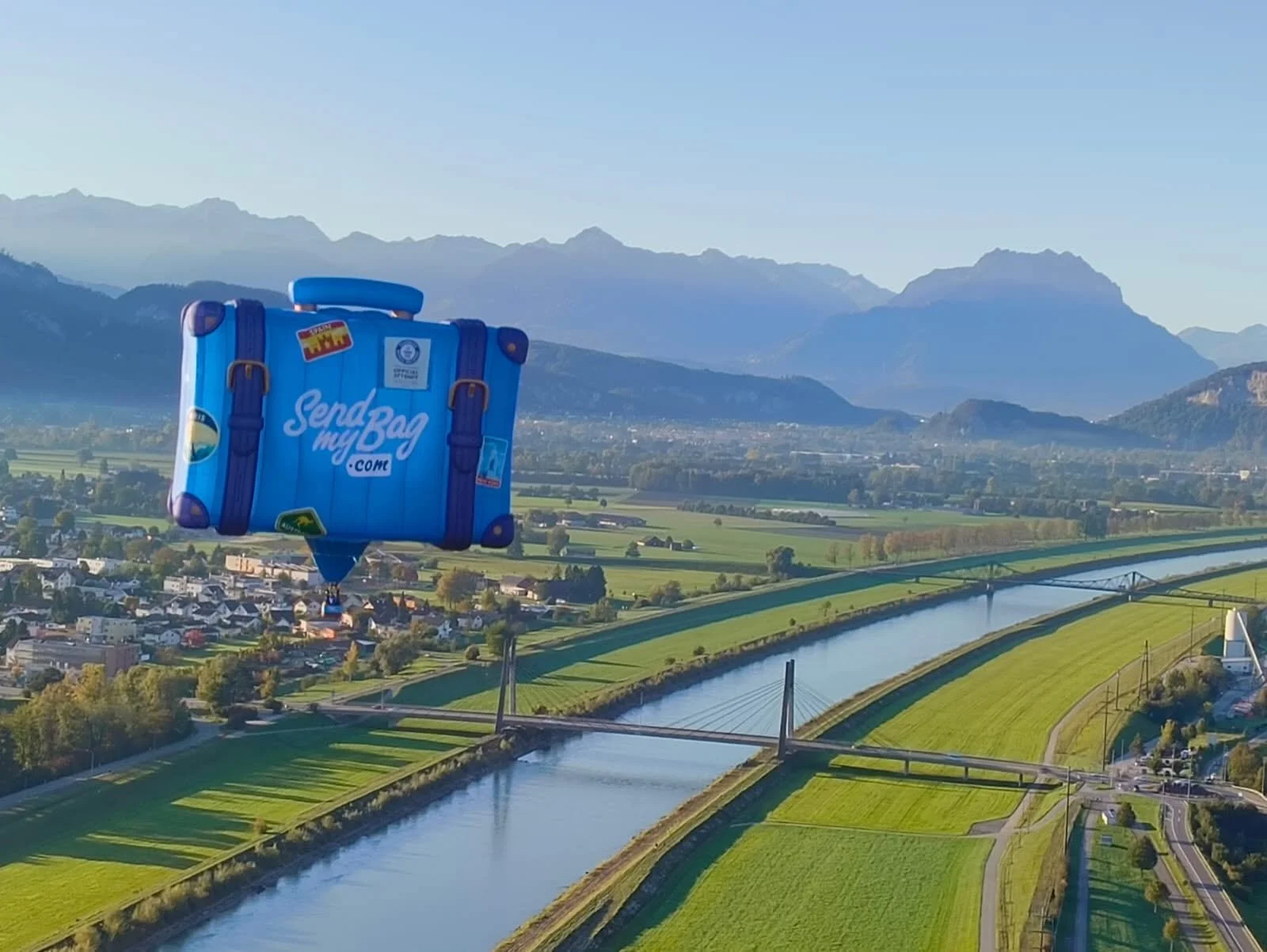 Special shape advertising hot air balloon