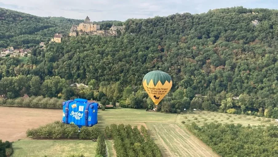 Special shape advertising hot air balloon