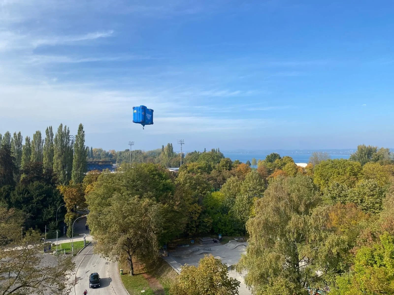 Special shape advertising hot air balloon