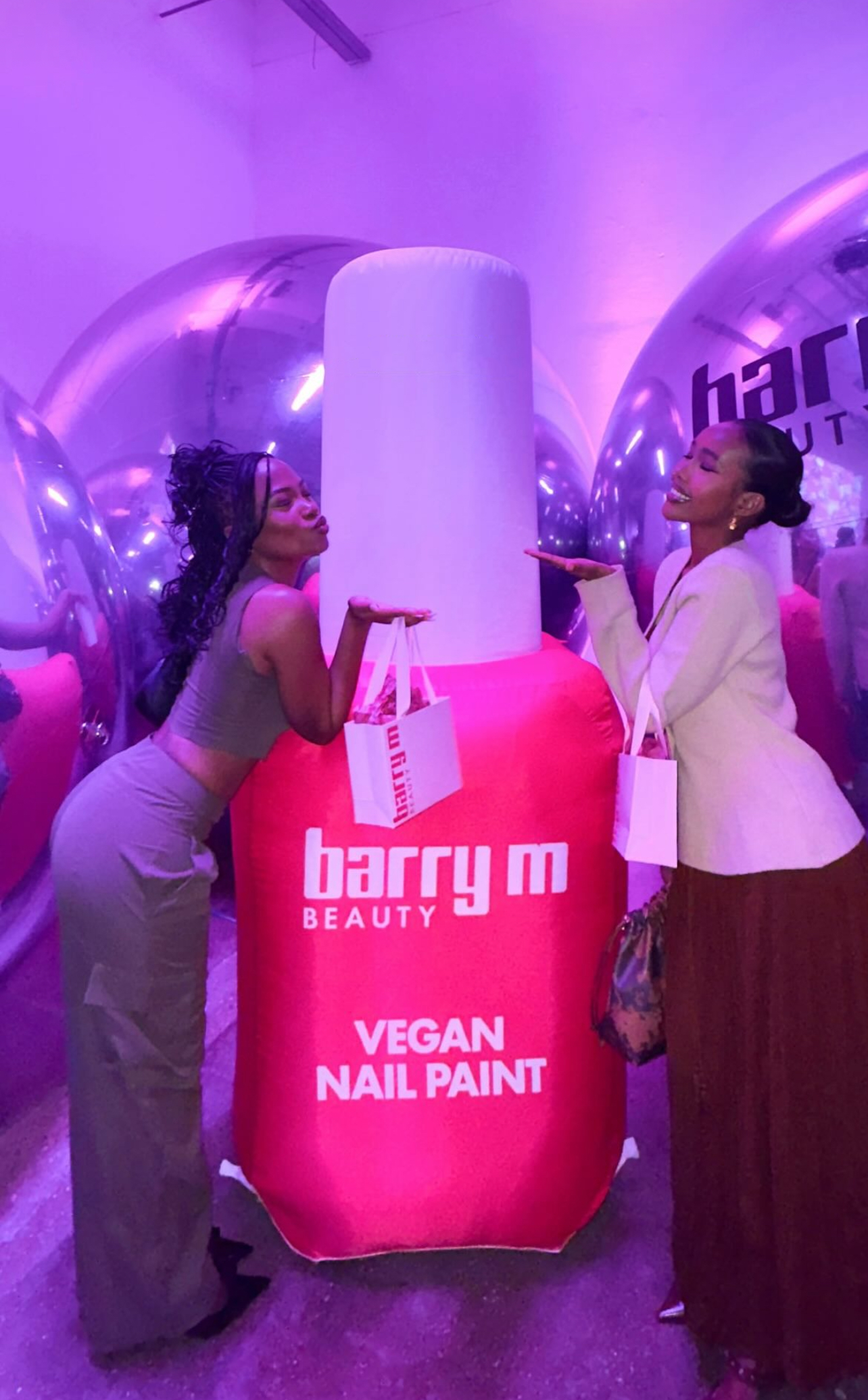 Inflatable Bottles for Influencer Events