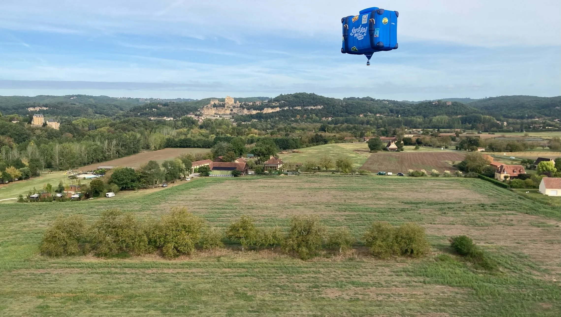 Special shape advertising hot air balloon
