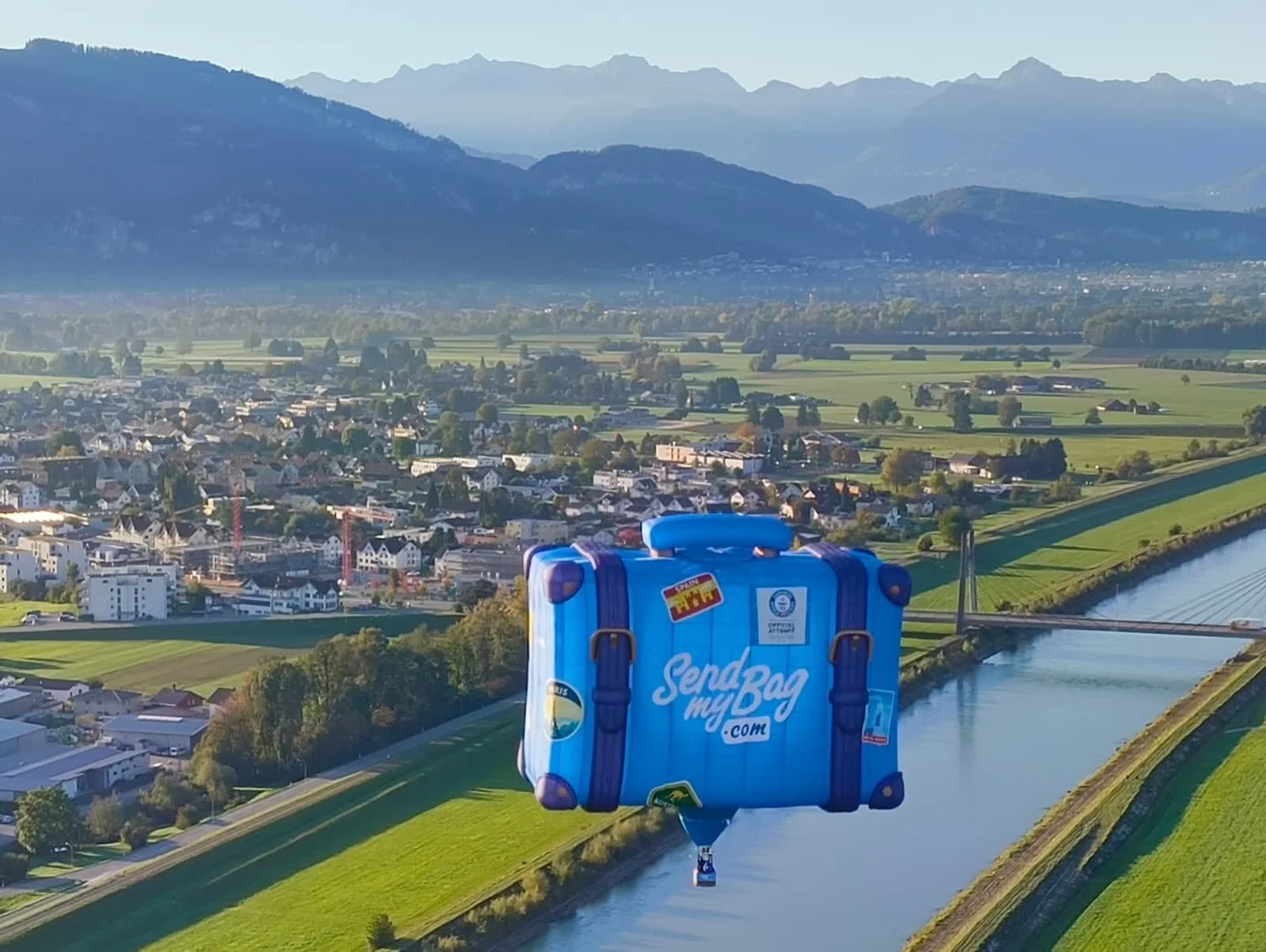 Special shape advertising hot air balloon