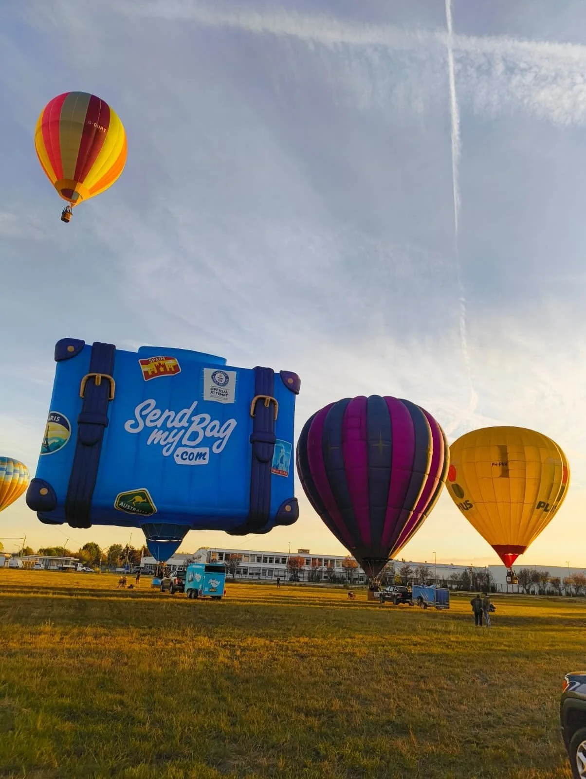 Special shape advertising hot air balloon